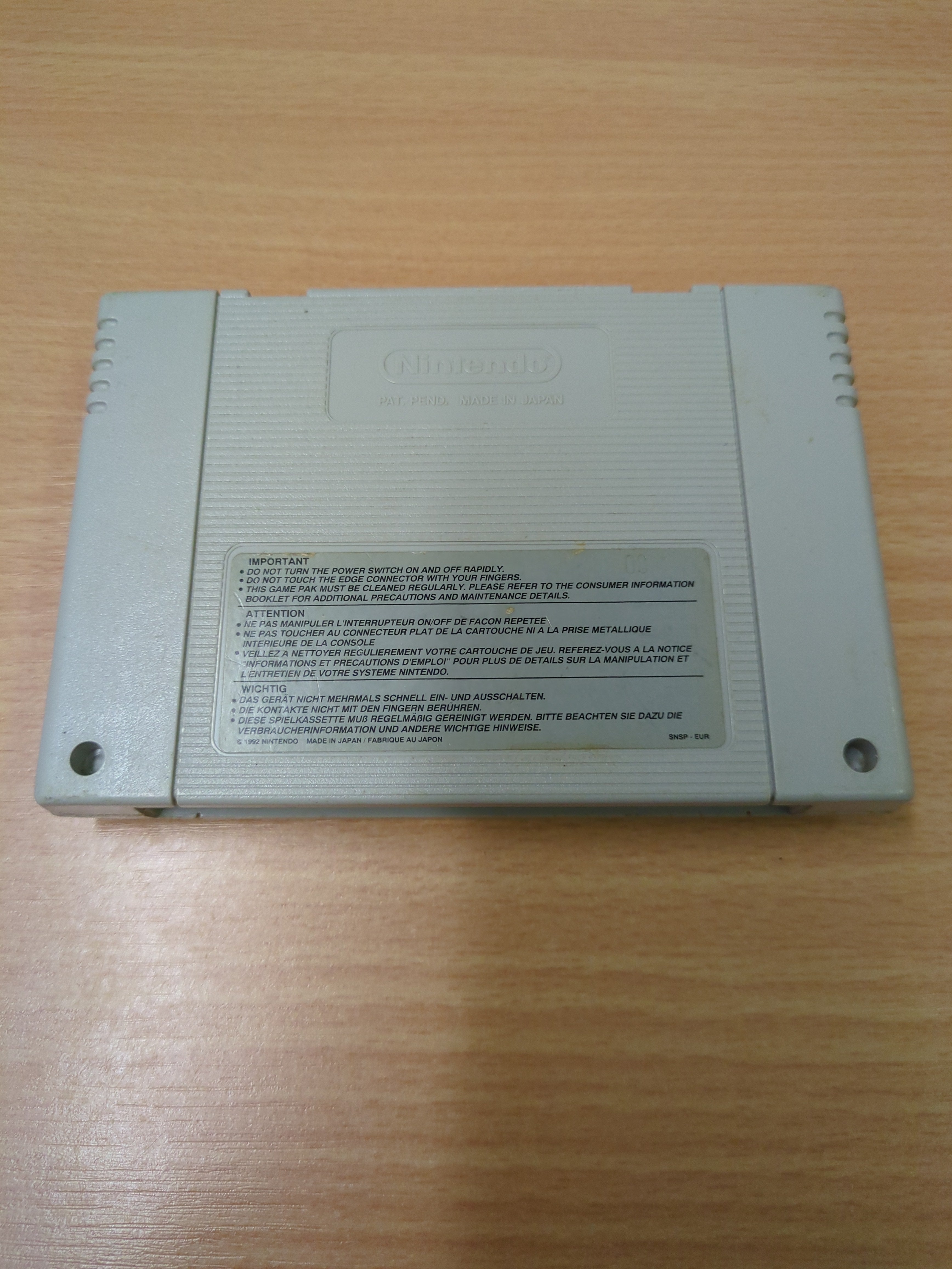 International Superstar Soccer Super Nintendo SNES game Cart Only International Superstar Soccer Super Nintendo SNES game Cart Only